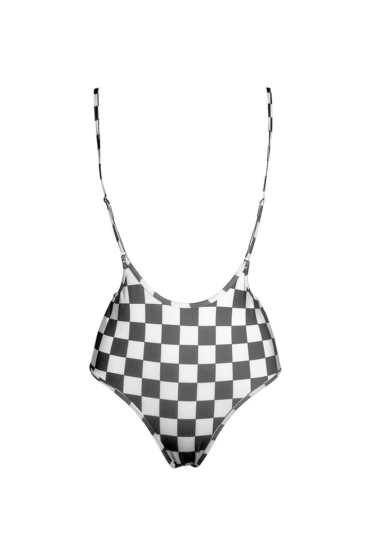 All Pole Wear Hamade Activewear High Waisted Sling Bottoms - Checkered 5 All Pole Wear Hamade Activewear High Waisted Sling Bottoms - Checkered