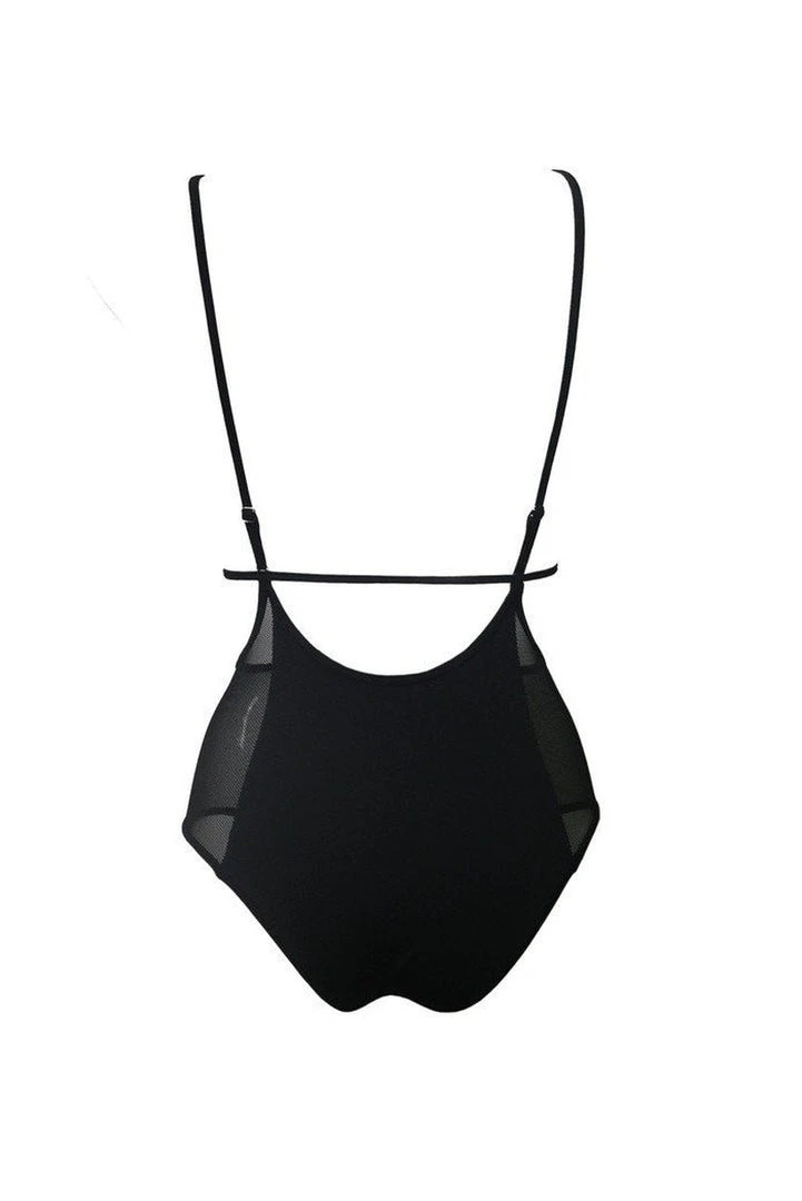 Hamade Activewear Strappy O-Ring Sling Bottoms - Black 5 Hamade Activewear Strappy O-Ring Sling Bottoms - Black