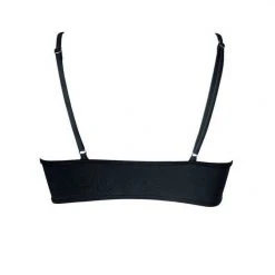 Hamade Activewear Scoop Neck Mesh Top - Black