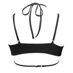 Hamade Activewear Strappy Halter Neck Top - Black 17 Hamade Activewear Strappy Halter Neck Top - Black