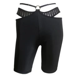 Hamade Activewear O-Ring Cycling Shorts - Black 19 Hamade Activewear O-Ring Cycling Shorts - Black