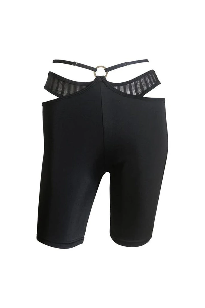 Hamade Activewear O-Ring Cycling Shorts - Black 10 Hamade Activewear O-Ring Cycling Shorts - Black