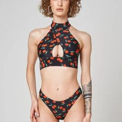 Shark Polewear Boston Shorts - Cherry Print All Pole Wear