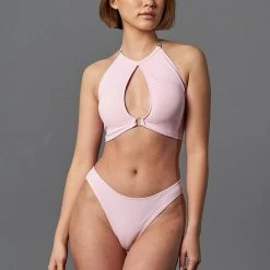 Shark Polewear Cherry Top - Baby Pink (Light Elastic) All Pole Wear