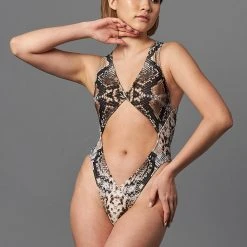 Shark Polewear Benita Bodysuit - Snake All Pole Wear 10 Shark Polewear Benita Bodysuit - Snake All Pole Wear