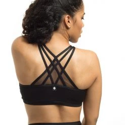 Poledancerka X-Front Top - Black