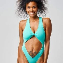 Shark Polewear Benita Bodysuit - Aqua 11 Shark Polewear Benita Bodysuit - Aqua