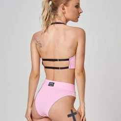 Shark Polewear Mesh Tahiti Shorts - Baby Pink