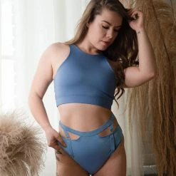 Chantay Polewear Tulip Shorts - Blue All Pole Wear