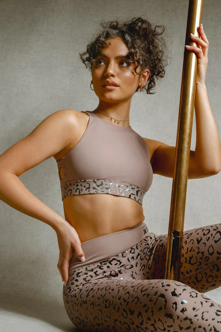 Creatures Of XIX Gecko Grip Leggings - Dusky Leopard All Pole Wear 8 Creatures Of XIX Gecko Grip Leggings - Dusky Leopard All Pole Wear