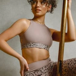 Creatures Of XIX Nyx Top - Dusky Leopard