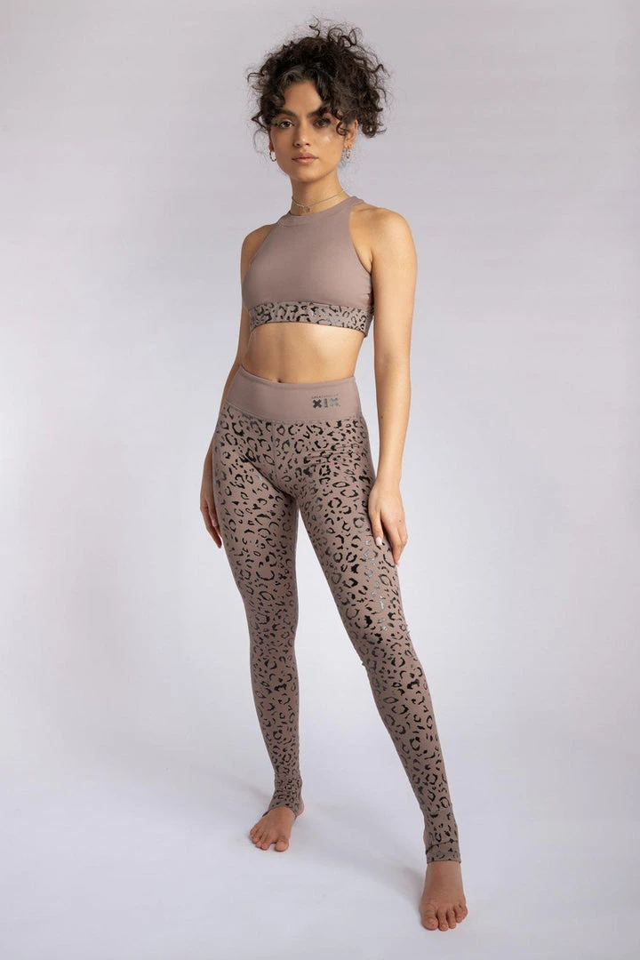 Creatures Of XIX Gecko Grip Leggings - Dusky Leopard All Pole Wear 3 Creatures Of XIX Gecko Grip Leggings - Dusky Leopard All Pole Wear
