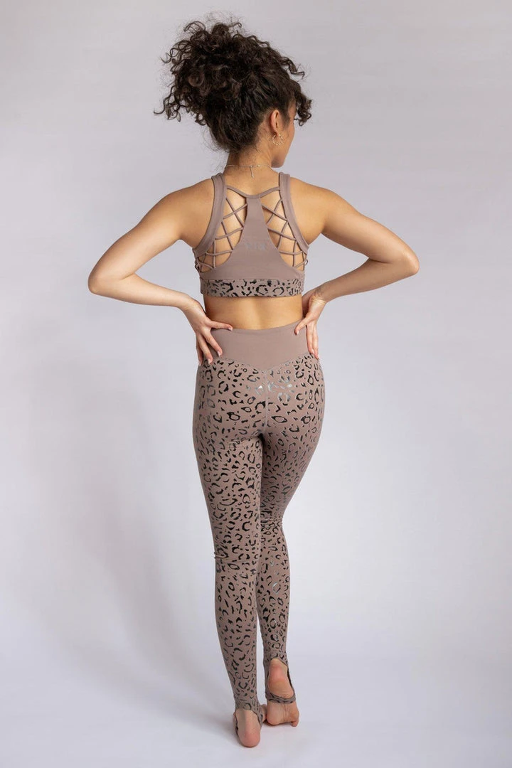 Creatures Of XIX Gecko Grip Leggings - Dusky Leopard All Pole Wear 2 Creatures Of XIX Gecko Grip Leggings - Dusky Leopard All Pole Wear