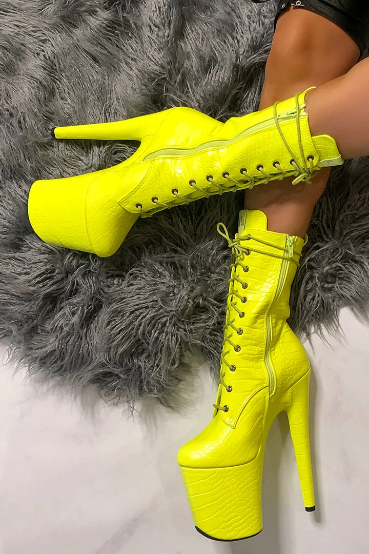 Most Loved Hella Heels OH SNAP Boots - 8inch 3 Most Loved Hella Heels OH SNAP Boots - 8inch