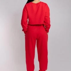 Creatures Of XIX Oversized Jogger Bottoms - Jalapeño Loungewear Bottoms