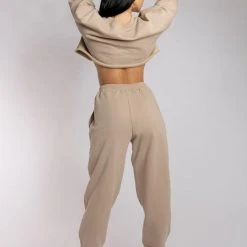 Loungewear Bottoms Creatures Of XIX Oversized Jogger Bottoms - Fawn