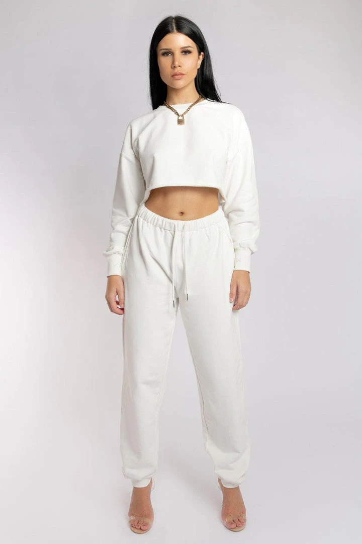 Creatures Of XIX Oversized Cropped Jumper - Ecru 10 Creatures Of XIX Oversized Cropped Jumper - Ecru