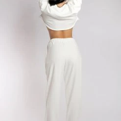 Creatures Of XIX Oversized Cropped Jumper - Ecru 15 Creatures Of XIX Oversized Cropped Jumper - Ecru