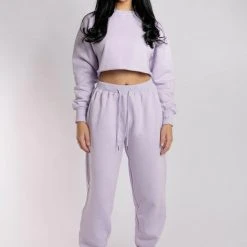 Creatures Of XIX Oversized Jogger Bottoms - Lilac Loungewear Bottoms 9 Creatures Of XIX Oversized Jogger Bottoms - Lilac Loungewear Bottoms