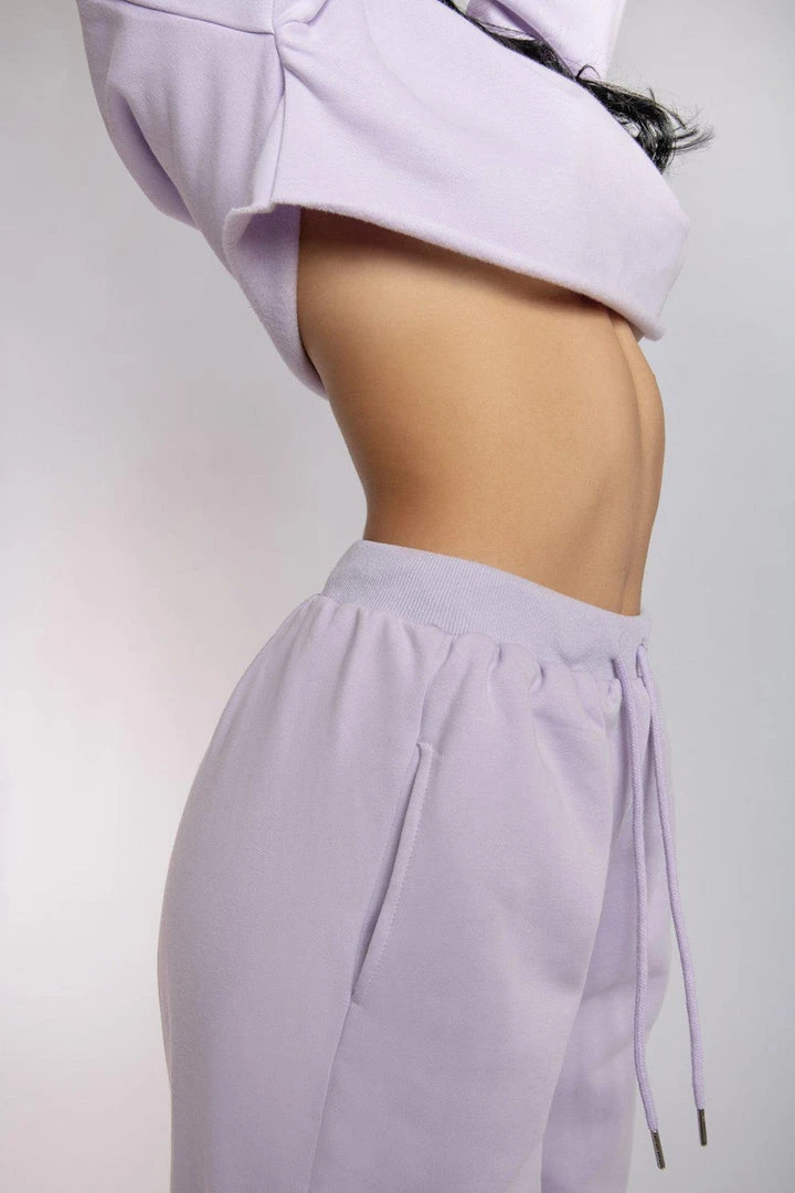 Creatures Of XIX Oversized Jogger Bottoms - Lilac Loungewear Bottoms 5 Creatures Of XIX Oversized Jogger Bottoms - Lilac Loungewear Bottoms