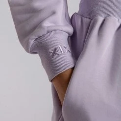 Creatures Of XIX Oversized Cropped Jumper - Lilac