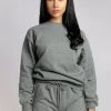 Creatures Of XIX Off-Duty Jumper - Slate Loungewear Tops