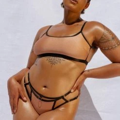 Creatures Of XIX Sinner Bottoms - Rose Gold All Pole Wear