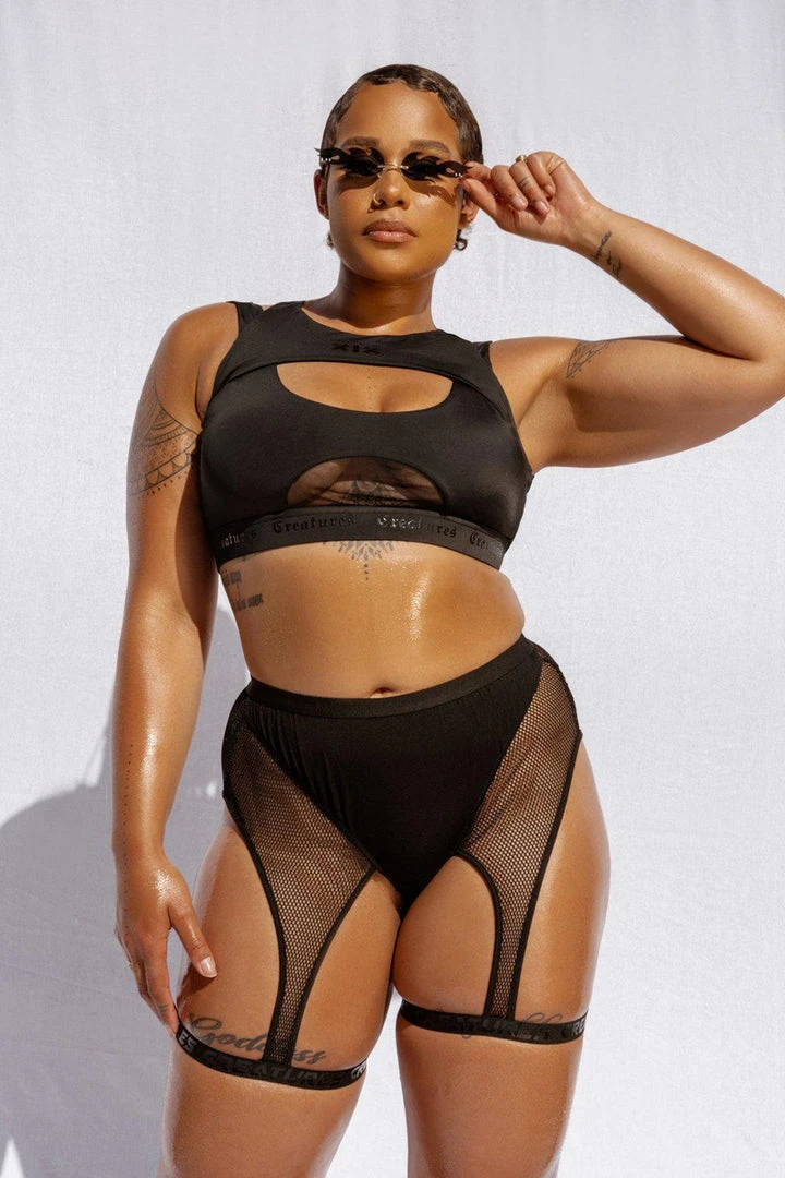 Creatures Of XIX BootyShake Bottoms - Black 1 Creatures Of XIX BootyShake Bottoms - Black