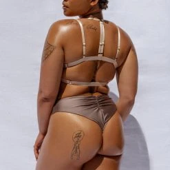 Creatures Of XIX Saintly Top - Bronzed