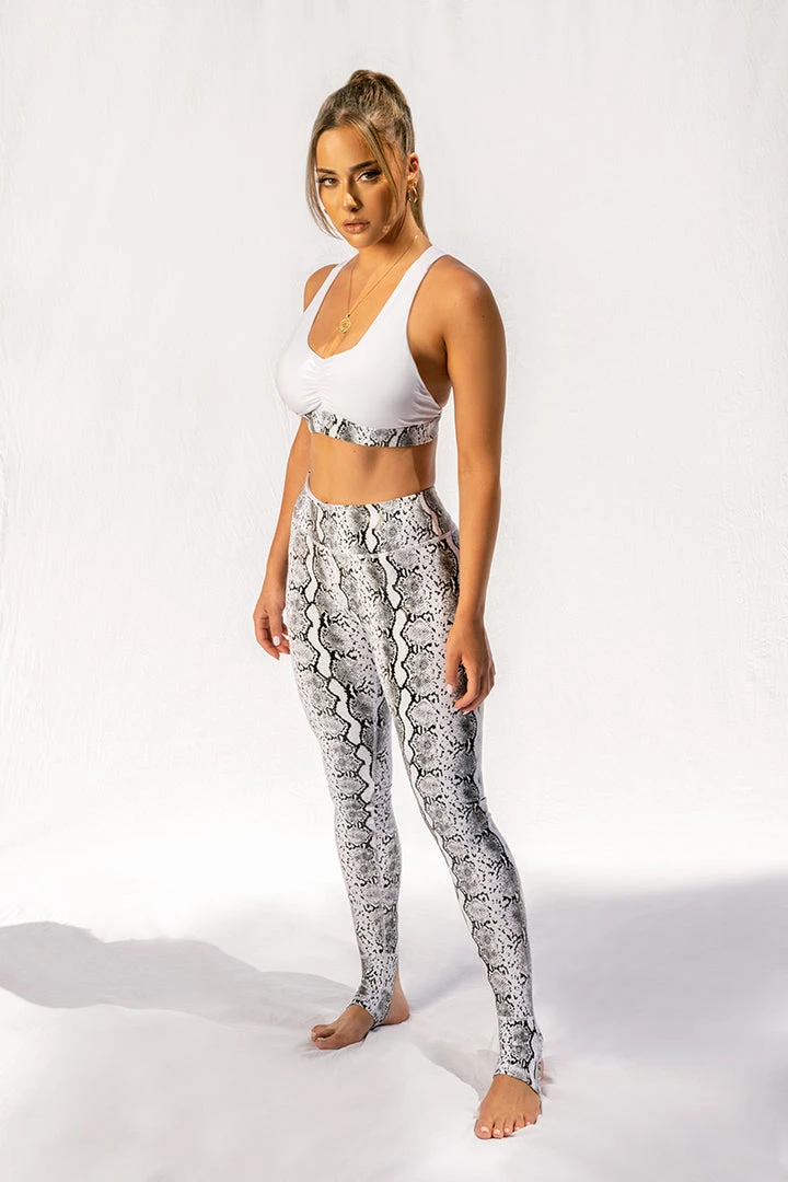 All Pole Wear Creatures Of XIX Gecko Grip Leggings - White Mamba 3 All Pole Wear Creatures Of XIX Gecko Grip Leggings - White Mamba
