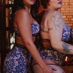 Rolling Alpha Biker Shorts - Viola