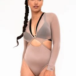 Lunalae Diana Bodysuit - Recycled Mocha
