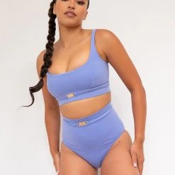 Shorts Lunalae Venus High Waist Bottoms - Recycled Lavender