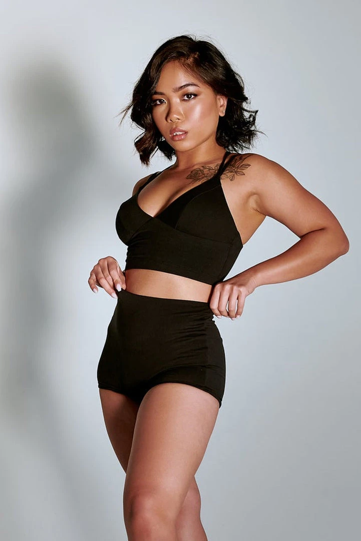 Creatures Of XIX LuxLounge Booty Shorts - Black All Pole Wear 5 Creatures Of XIX LuxLounge Booty Shorts - Black All Pole Wear