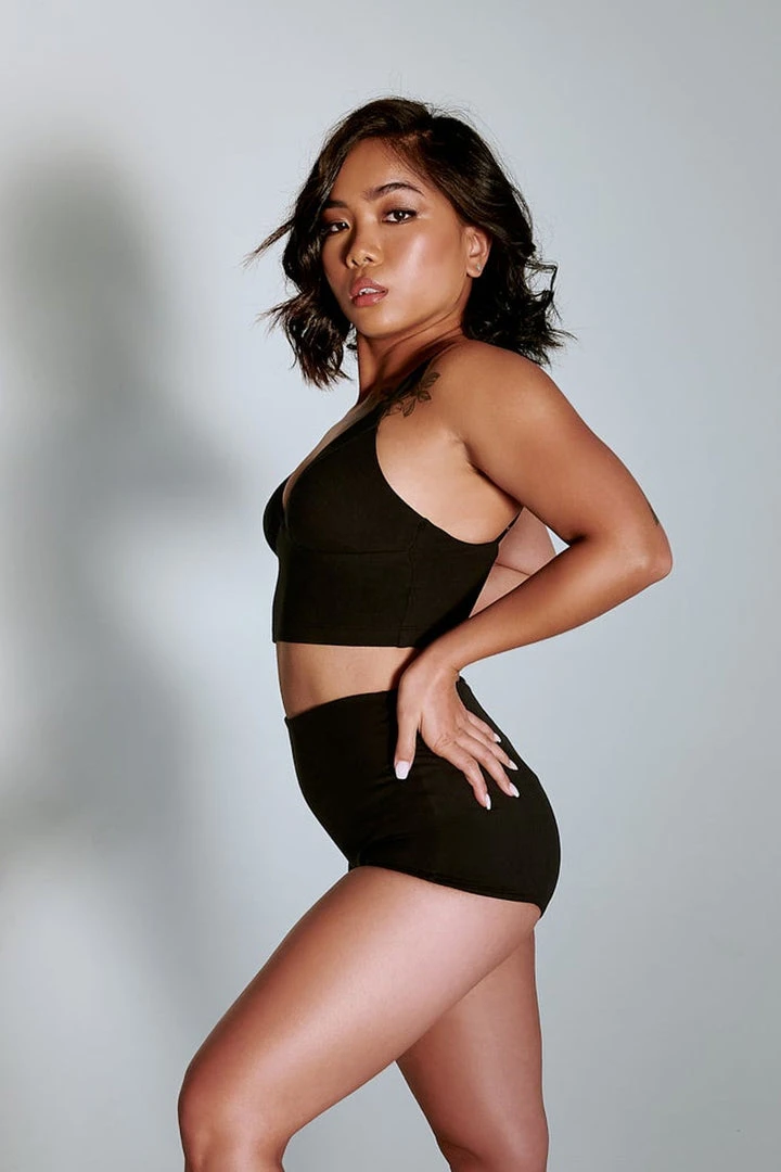 Creatures Of XIX LuxLounge Booty Shorts - Black All Pole Wear 6 Creatures Of XIX LuxLounge Booty Shorts - Black All Pole Wear