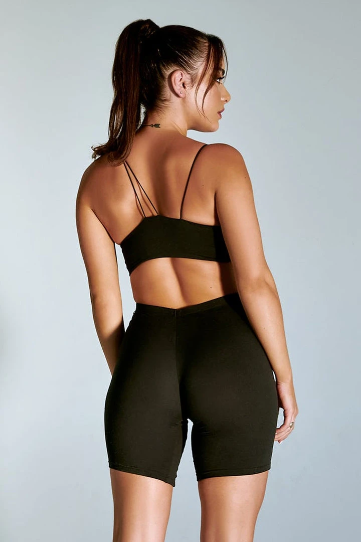 Creatures Of XIX LuxLounge One Shoulder Illusion Top - Black All Pole Wear 2 Creatures Of XIX LuxLounge One Shoulder Illusion Top - Black All Pole Wear