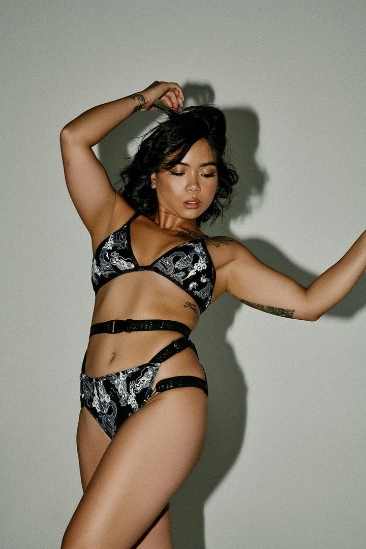 Creatures Of XIX Buckle Up Triangle Top - Dragon Tops 7 Creatures Of XIX Buckle Up Triangle Top - Dragon Tops