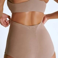 Creatures Of XIX LuxLounge Booty Shorts - Taupe