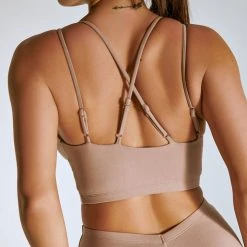 Creatures Of XIX LuxLounge Triangle Top - Taupe All Pole Wear