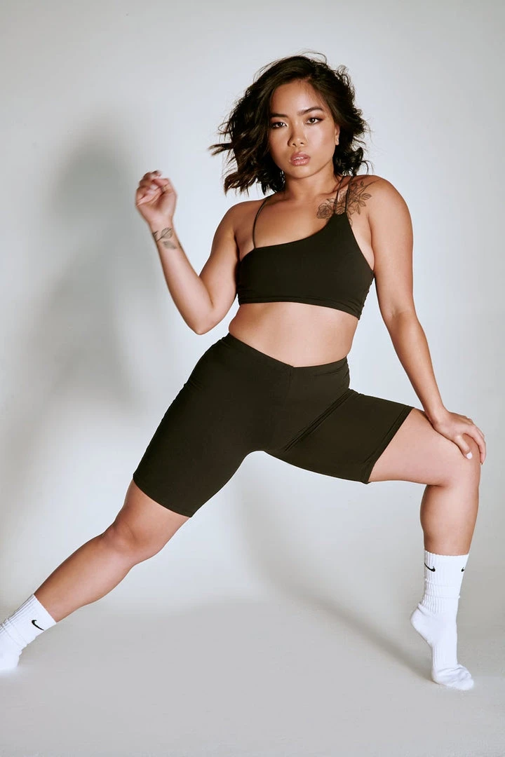 Creatures Of XIX LuxLounge One Shoulder Illusion Top - Black All Pole Wear 7 Creatures Of XIX LuxLounge One Shoulder Illusion Top - Black All Pole Wear