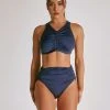 All Pole Wear Creatures Of XIX Eco-Classix Scrunch Top - Navy