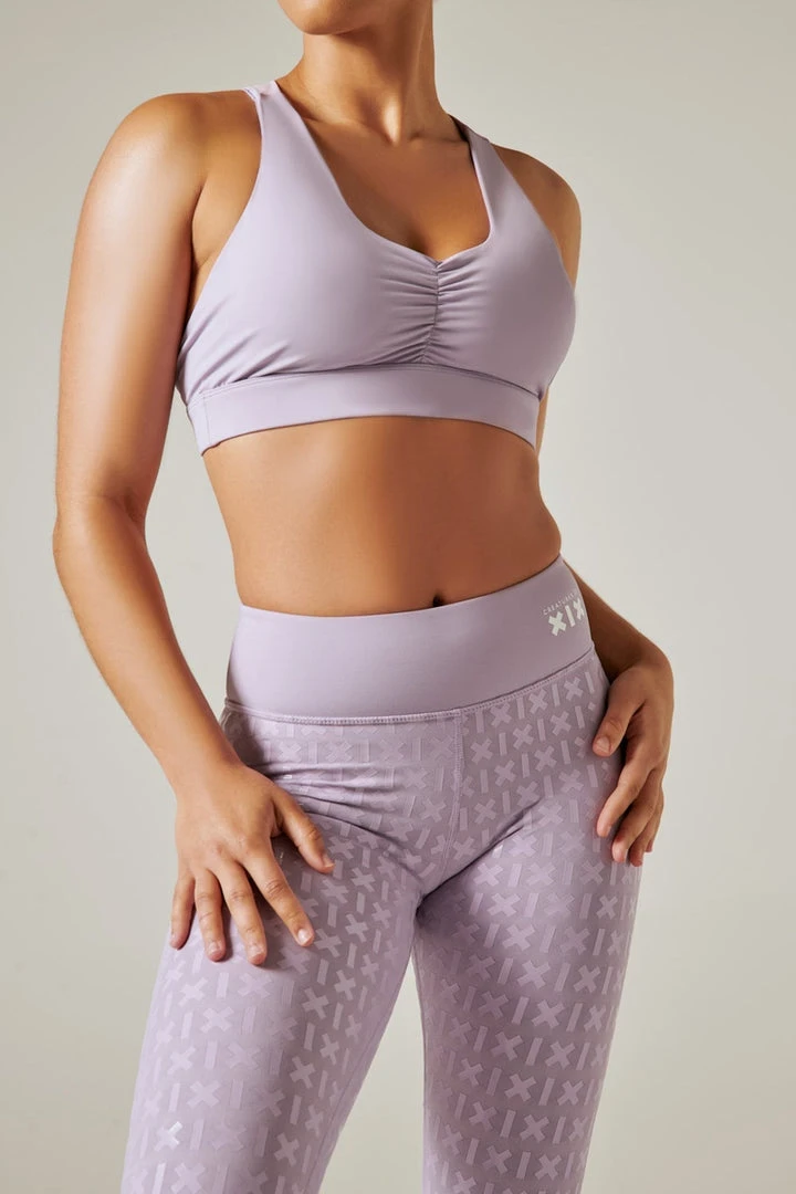 All Pole Wear Creatures Of XIX Ruche Top - Lilac 1 All Pole Wear Creatures Of XIX Ruche Top - Lilac