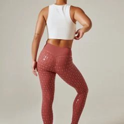 Creatures Of XIX Gecko Grip Leggings - Mauve