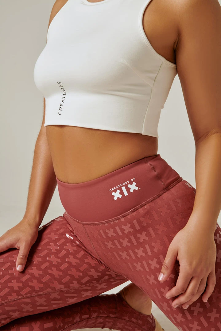 Creatures Of XIX Gecko Grip Leggings - Mauve 3 Creatures Of XIX Gecko Grip Leggings - Mauve