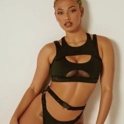 Creatures Of XIX Buckle Up Bottoms - Black All Pole Wear 15 Creatures Of XIX Buckle Up Bottoms - Black All Pole Wear