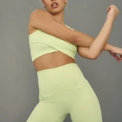 All Pole Wear Creatures Of XIX Move It Ribbed Corset Biker Shorts - Appletini