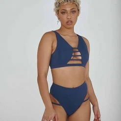 All Pole Wear Creatures Of XIX LA Bottoms - Ribbed Navy