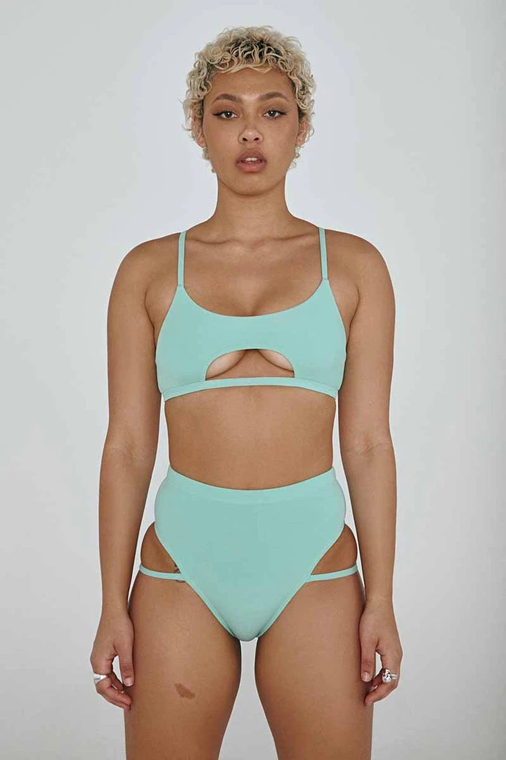 Creatures Of XIX LA Bottoms - Ribbed Mint 1 Creatures Of XIX LA Bottoms - Ribbed Mint