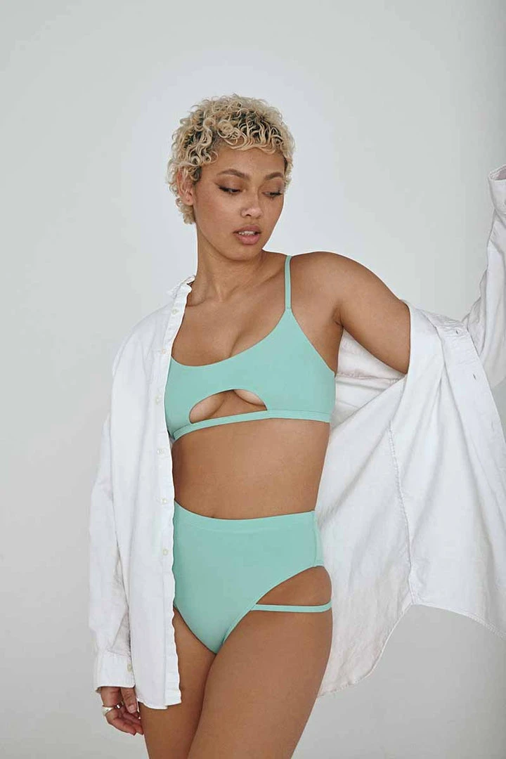 Creatures Of XIX LA Bottoms - Ribbed Mint 4 Creatures Of XIX LA Bottoms - Ribbed Mint