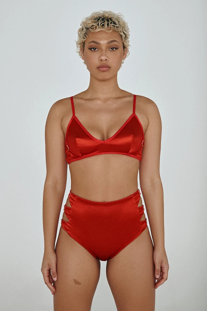 All Pole Wear Creatures Of XIX Aphrodite Bralette - Red 8 All Pole Wear Creatures Of XIX Aphrodite Bralette - Red